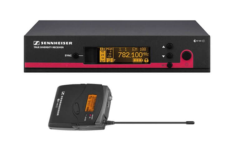 Sennheiser EW100 G3 Beltpack and Receiver