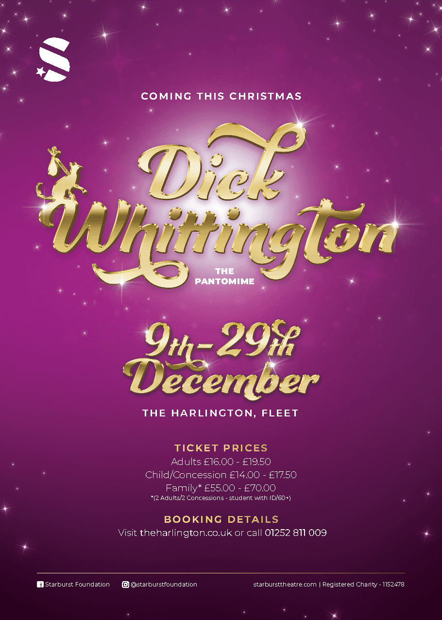 Dick Whittington - Panto 2026 - Poster