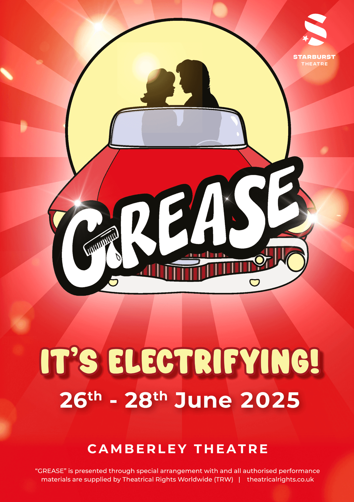 Grease - Musical 2025 - Poster